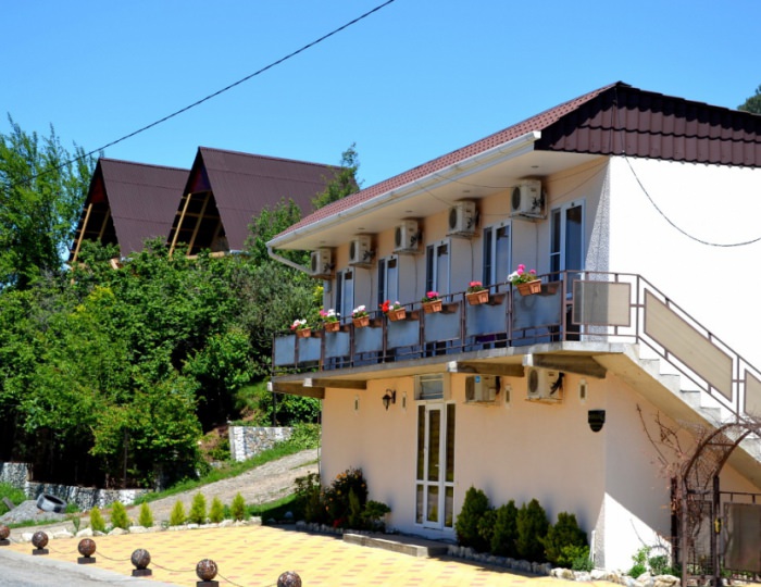 Внешний вид и территория - Гостиница «Белые скалы»