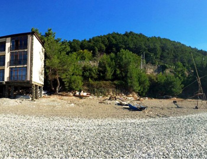 Море и пляж - Гостиница «Белые скалы»